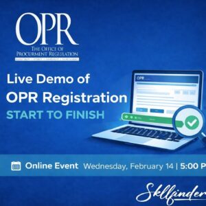 Live Demo of OPR Registration - Start to Finish